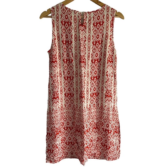 Chicos Women’s Size Small Tribal Aztec Print Sleeveless‎ Tunic Dress - Picture 3 of 9